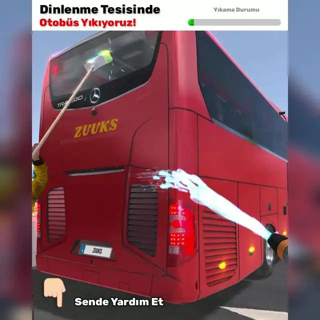 Otobüs yıkıyoruz!