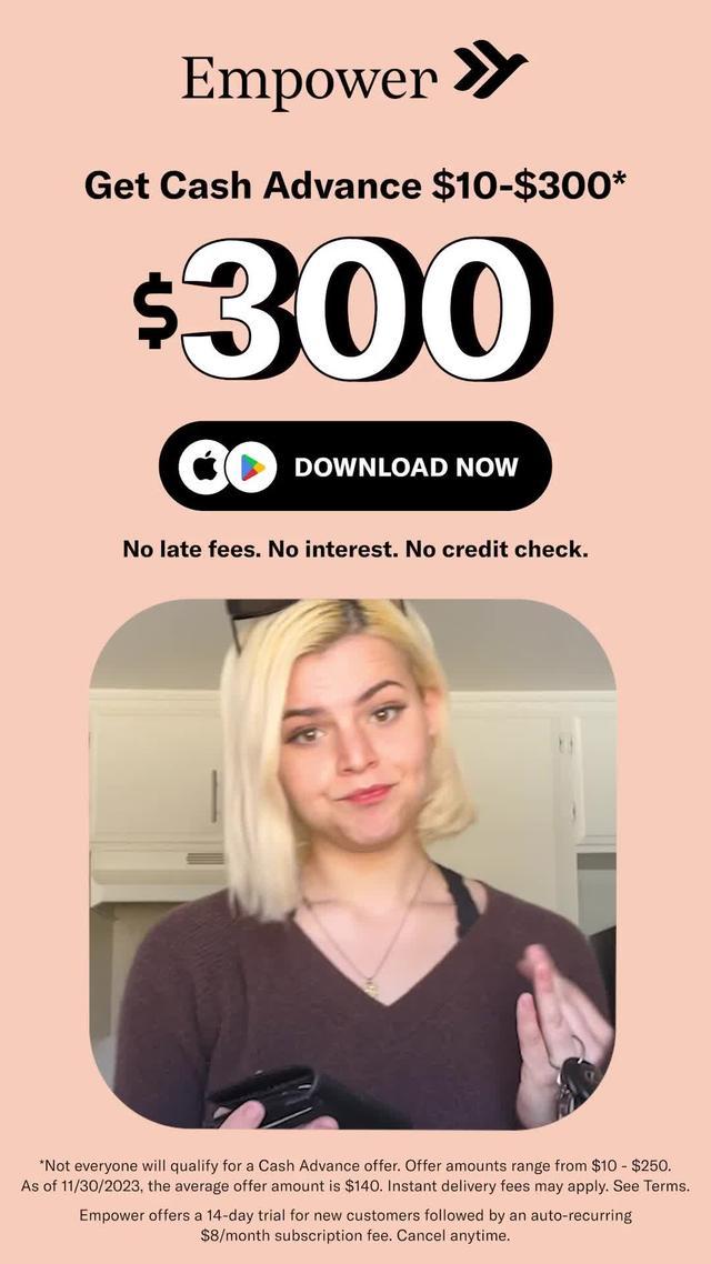 Get Cash Advance up to $300