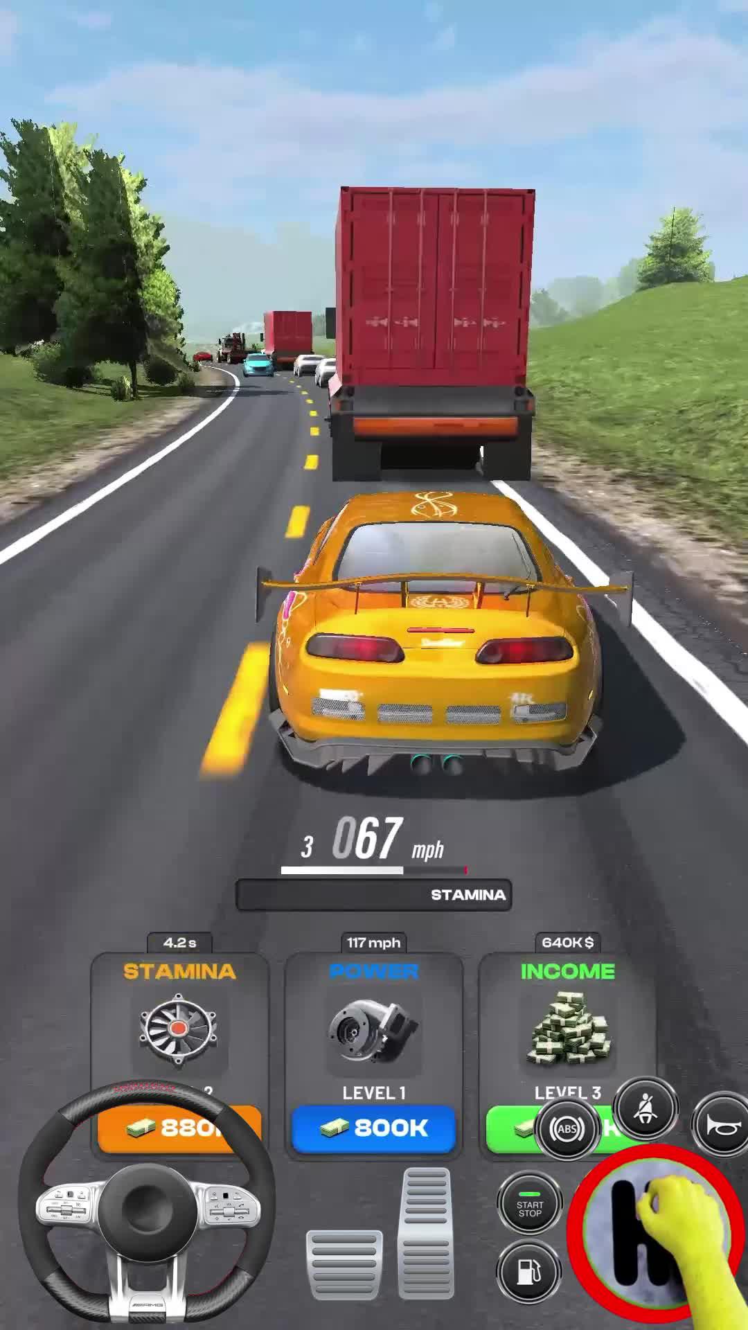 Nothing is better than overtake in the highway!
