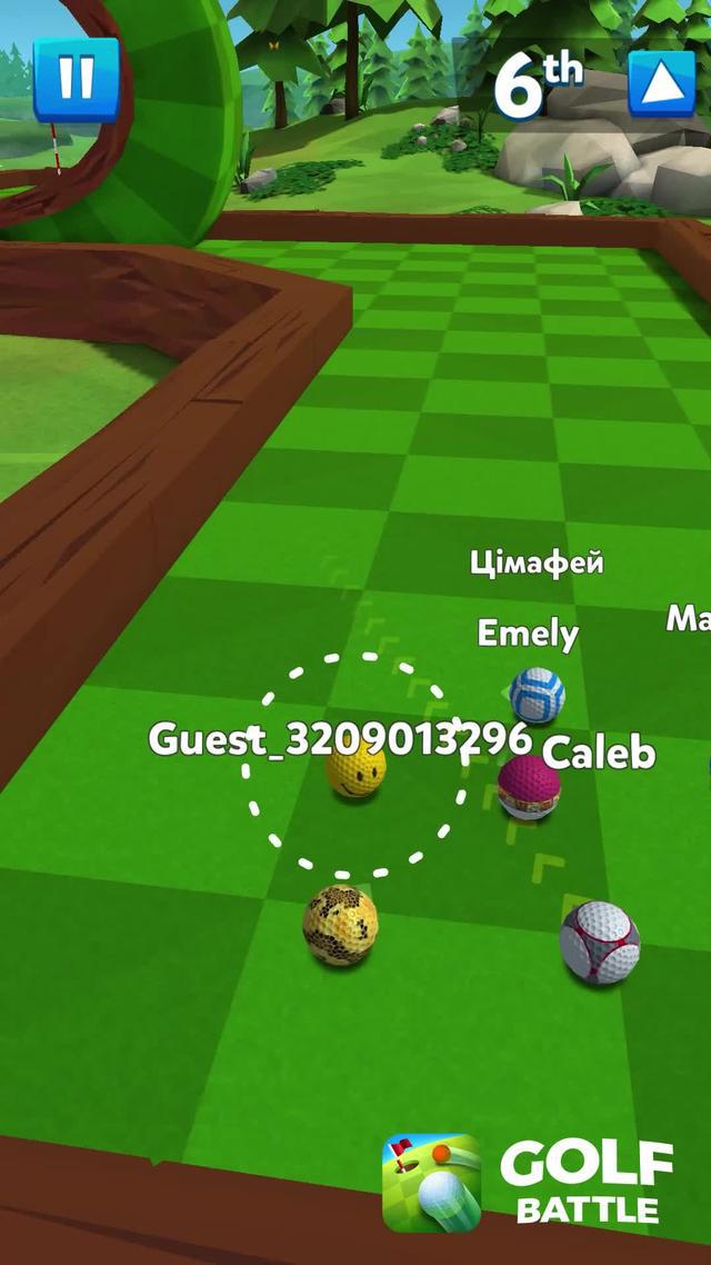 Multiplayer mini-golf races with friends!