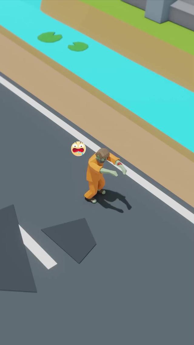 In this game you don't kill zombies, you heal them!