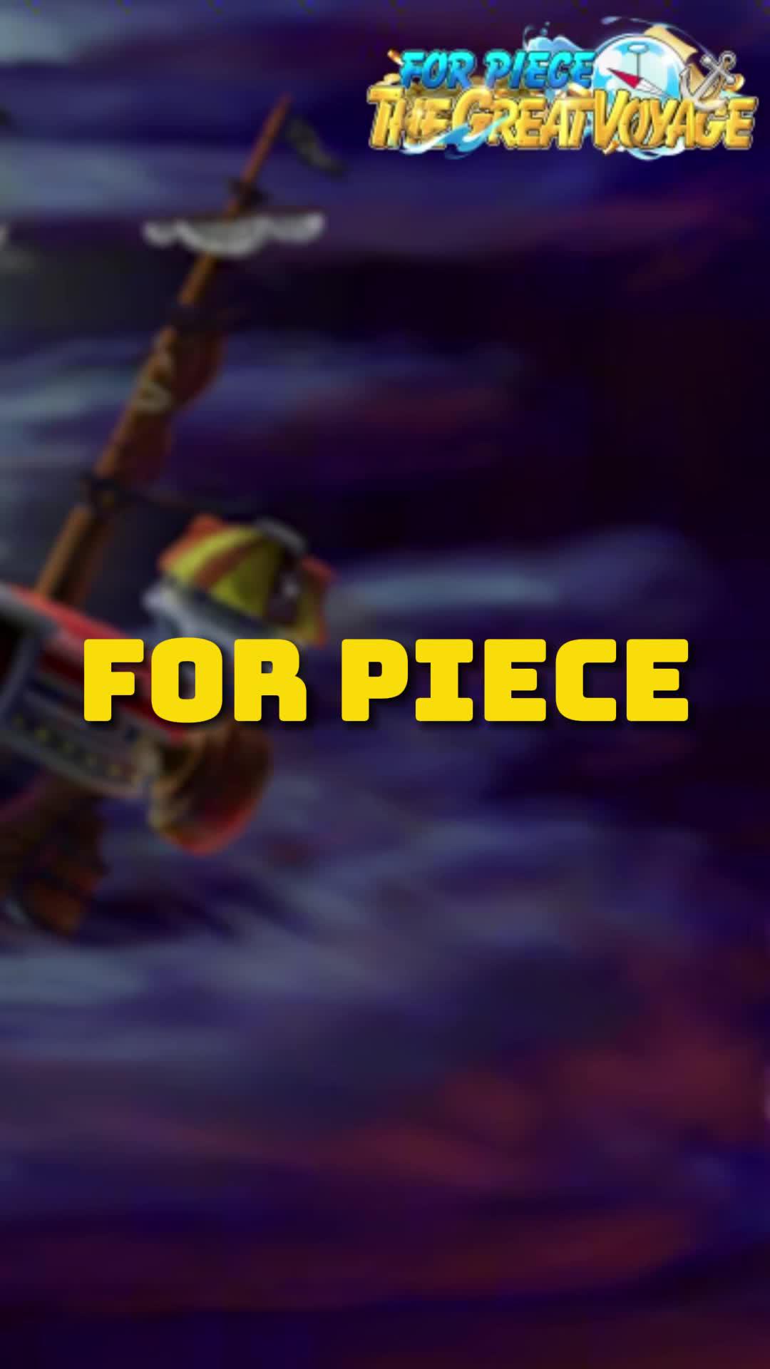 Limited time new server event! Gather the mighty crew and head out to sea together!