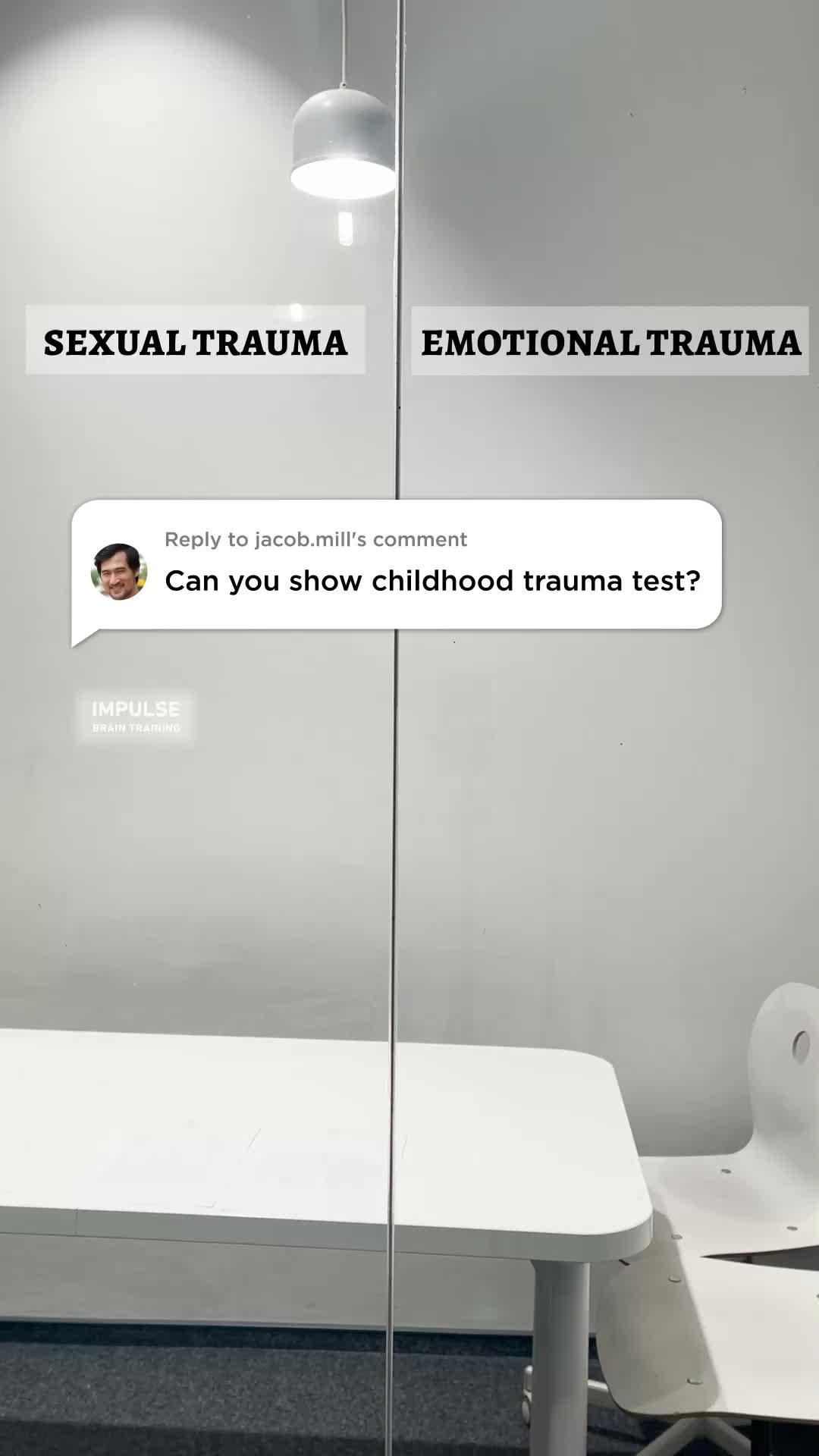 What is your trauma reaction?