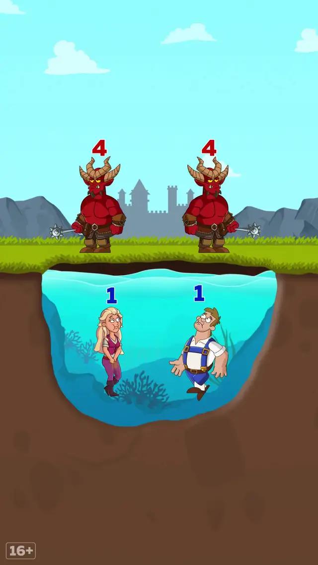 Break into the Hustle Castle! Become an epic lord of the Medieval world!