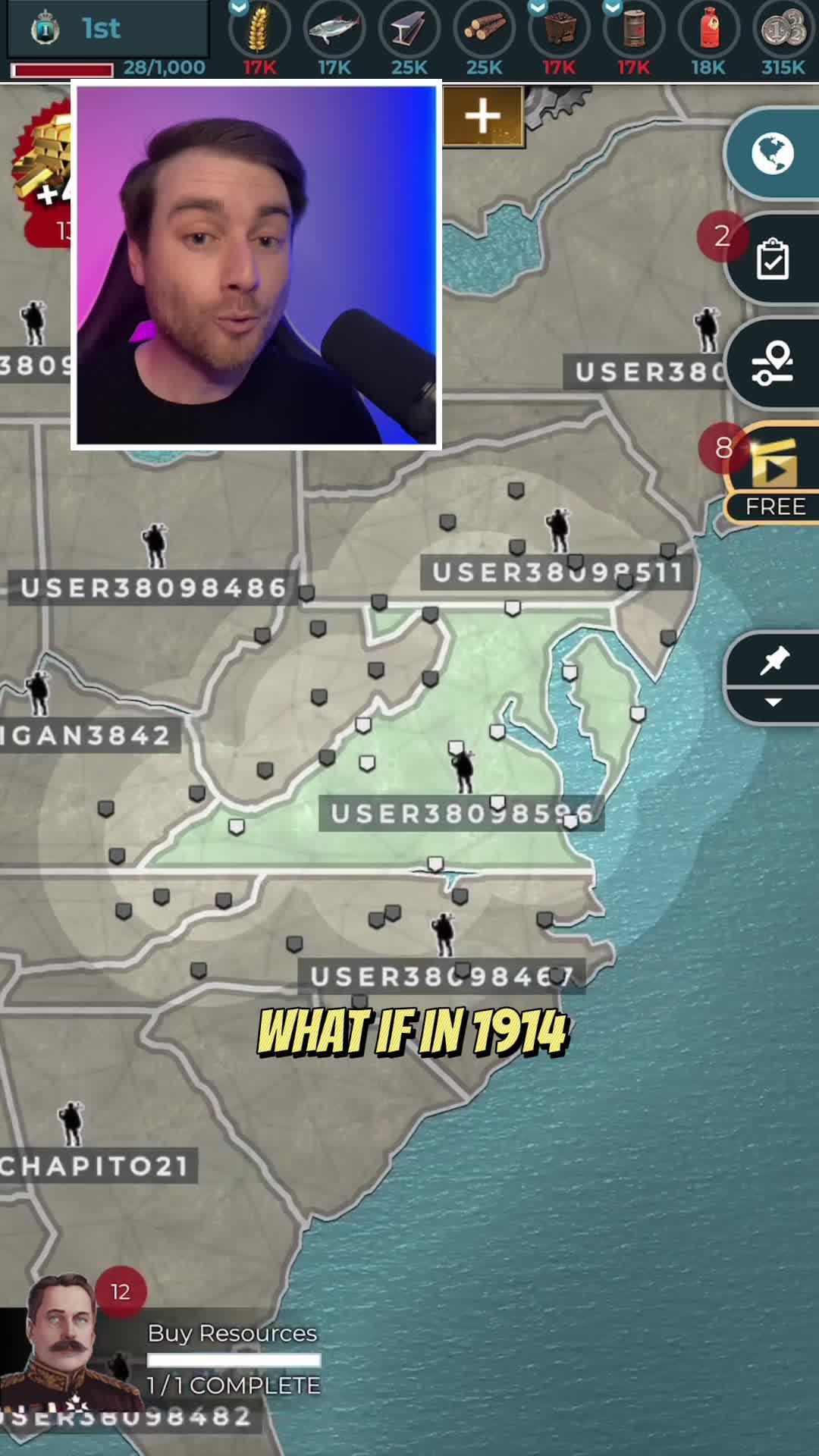 WWI Grand Strategy Game