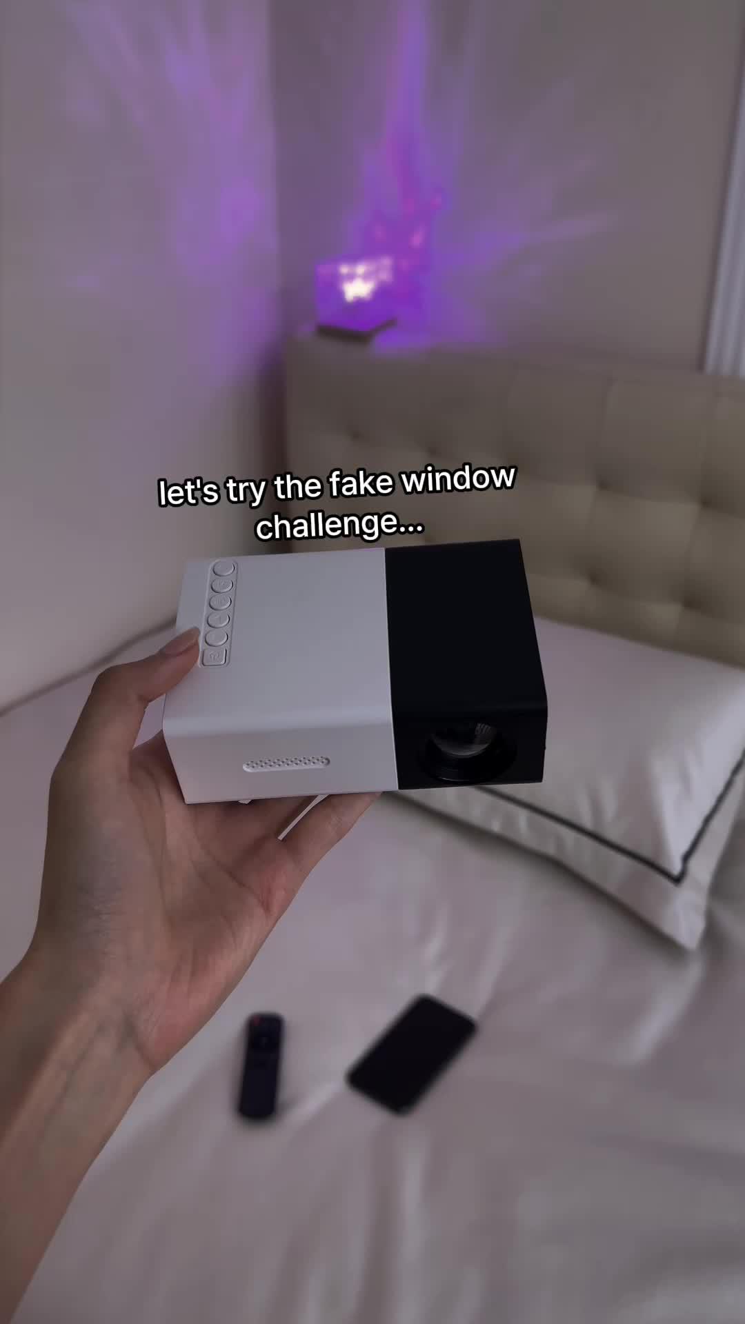 My cozy night routine ☁️✨🎬🍿 Shop this projector on Temu 🛒 🎁 TEMU New App Users ONLY❤️ Click LINK 🔍 to shop now @temu 🏃‍🛍 #temufinds #temu #temushopping #temuhaul #instagood #foryou #fyp #trending #shopping #gift #projector #projectormovienight #cozybedroom #emotnprojector
