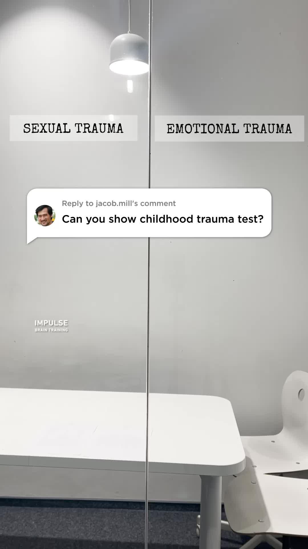 What is your trauma reaction?