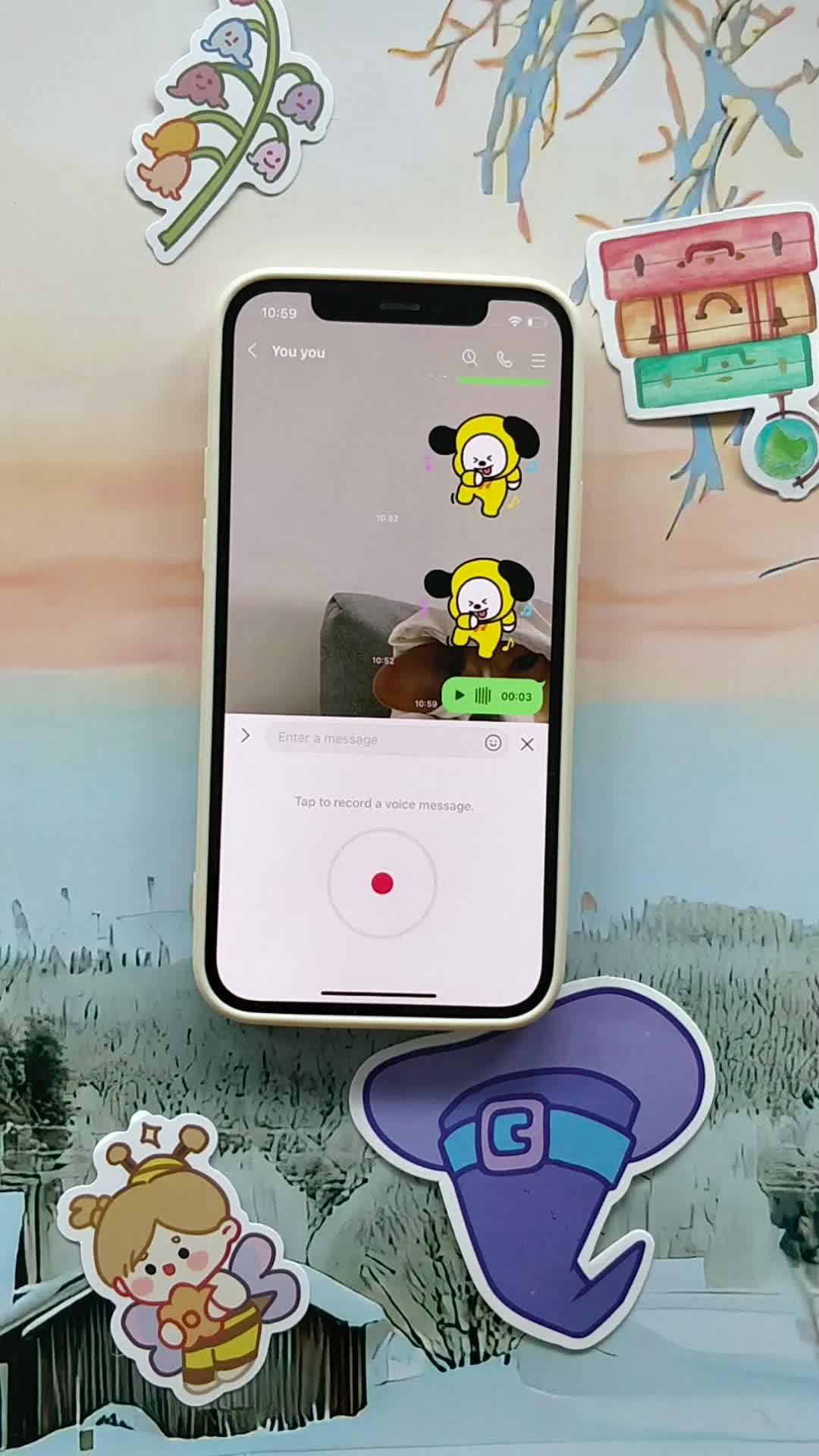 It's super easy to change the sound in one second, come and try it!