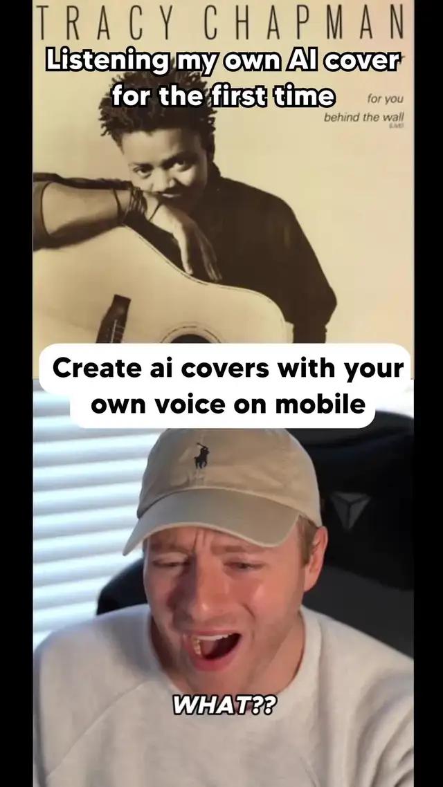 This app creates own voice AI Cover Song Try it Now