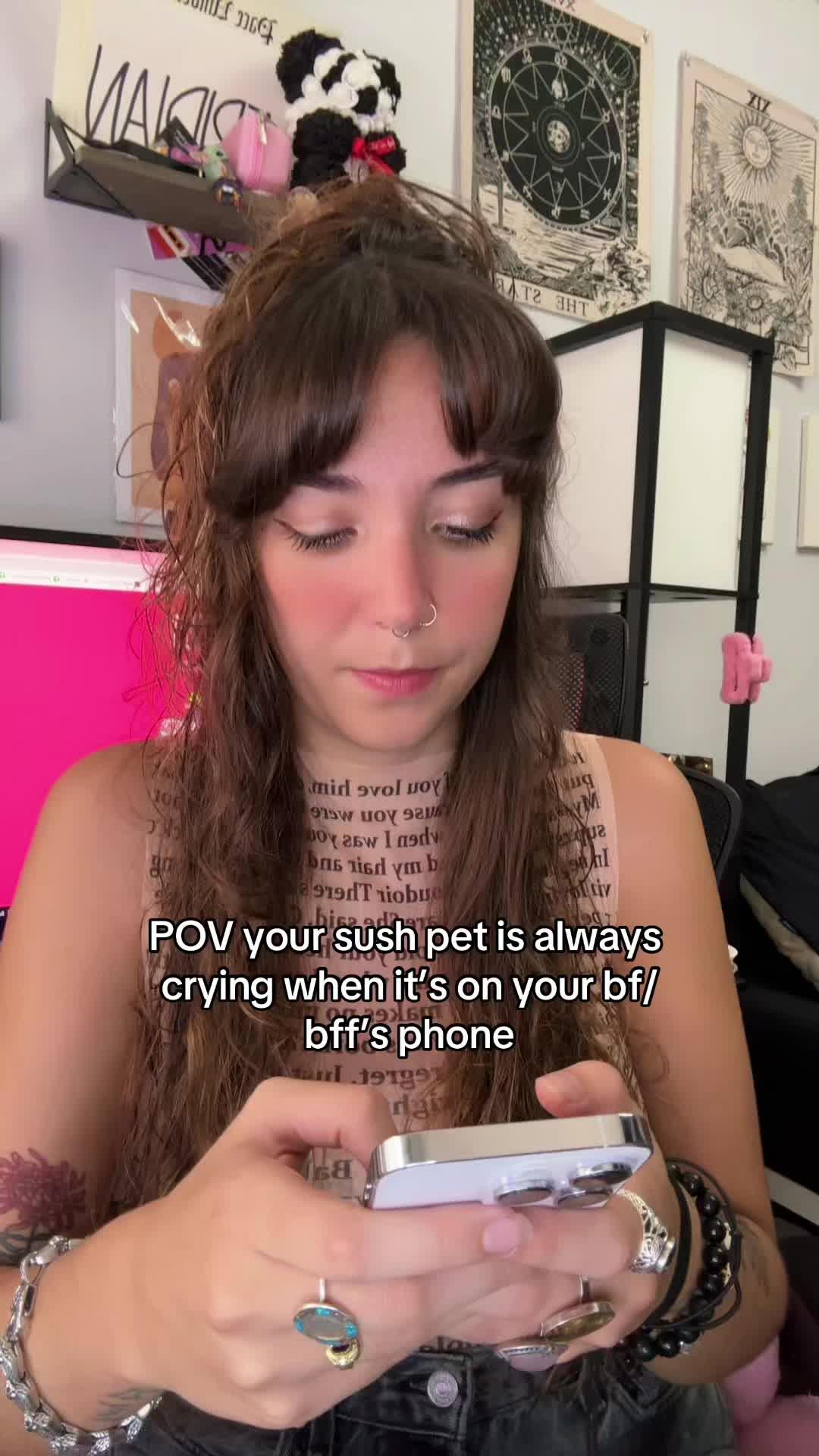 Like please take care of our sush 🫶🏼😭 #sushapp #virtualpet #downloadsush #love #bff