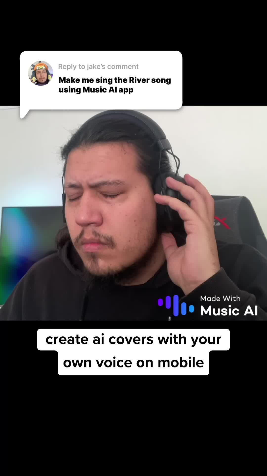 Create AI covers with your own voice on mobile