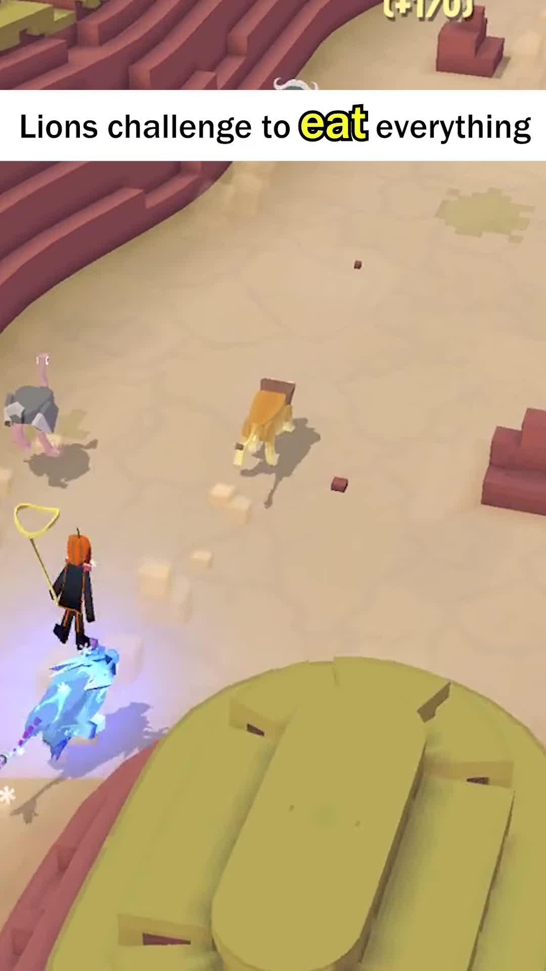 Start with a cow, all animals depend on catching！