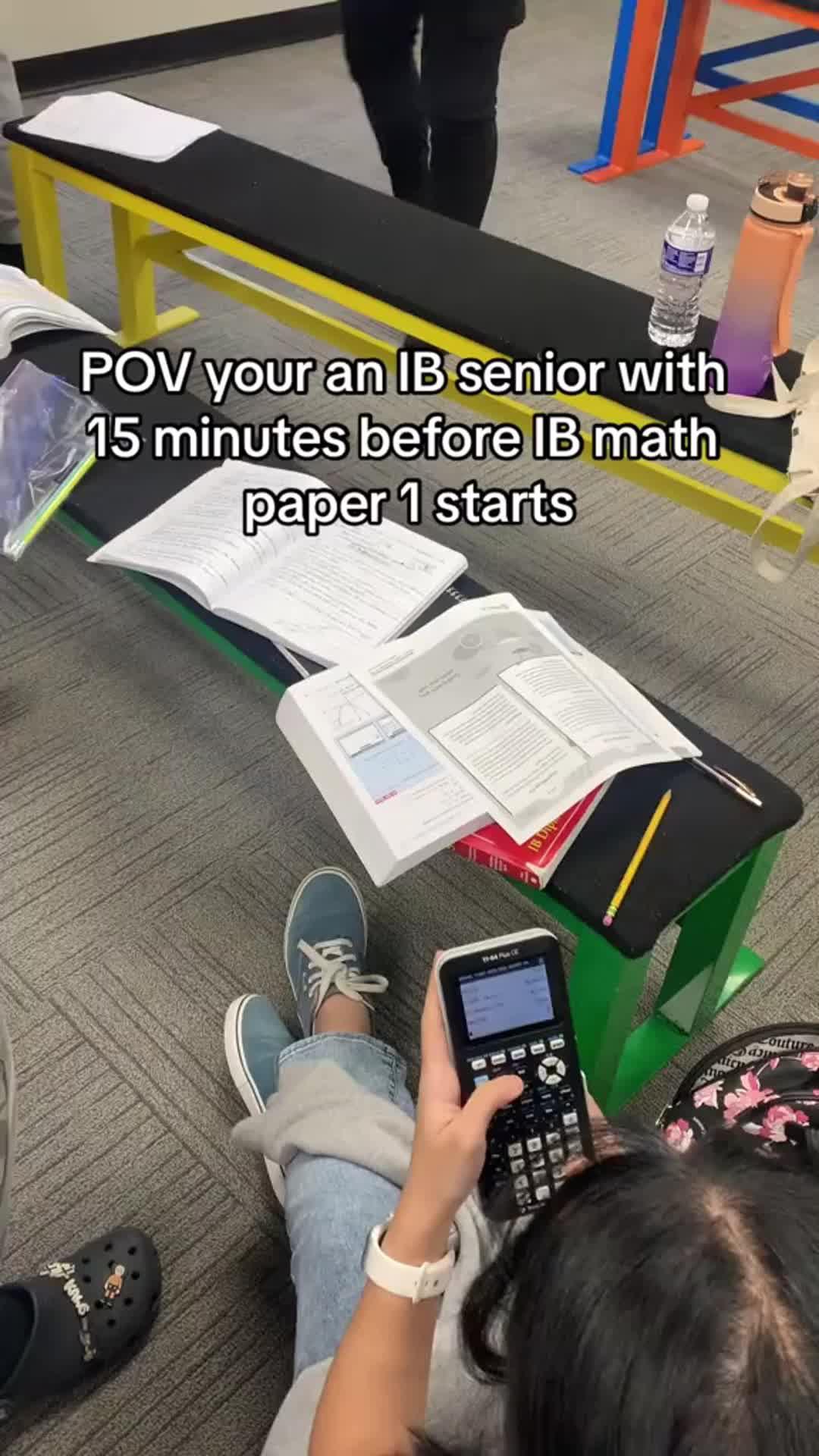 Someone：How‘s your studies going on?