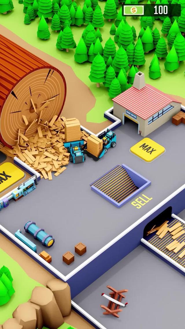 Manage the lumber and become Best