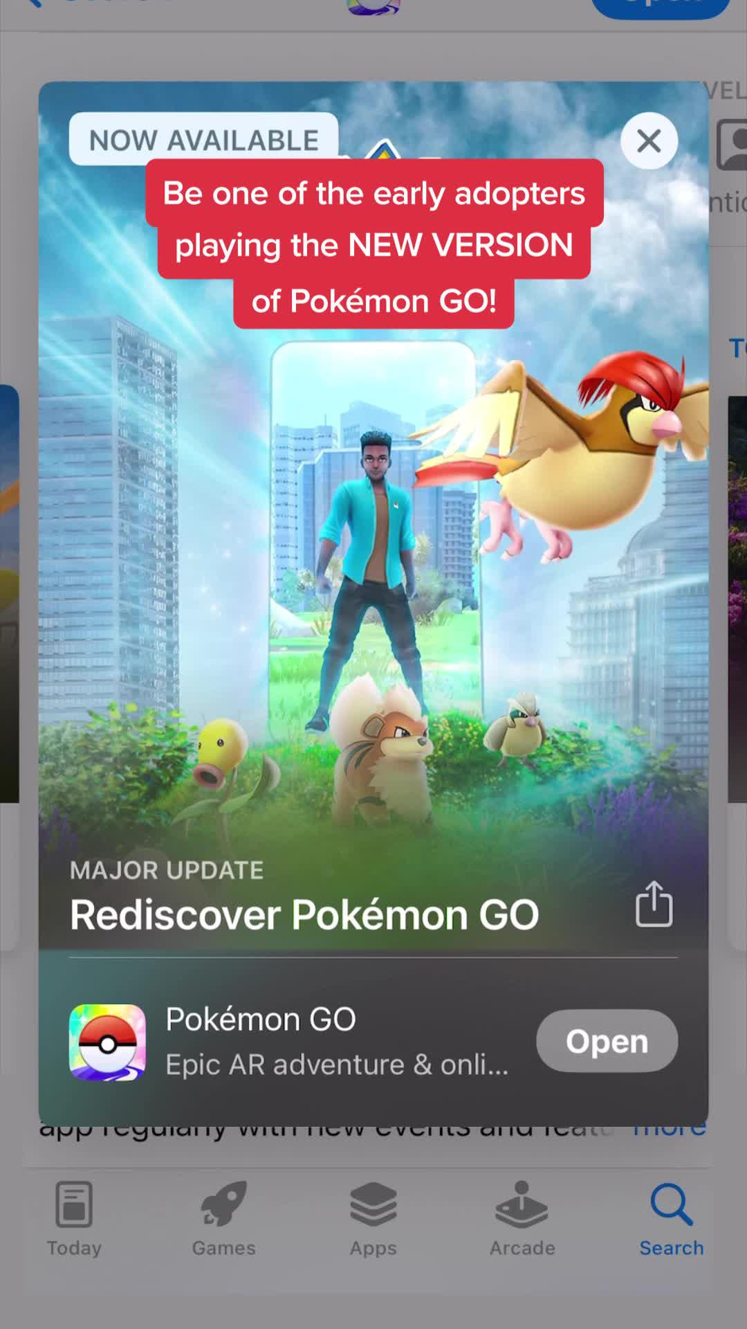 Pokémon GO has a new look with refreshed visuals!
