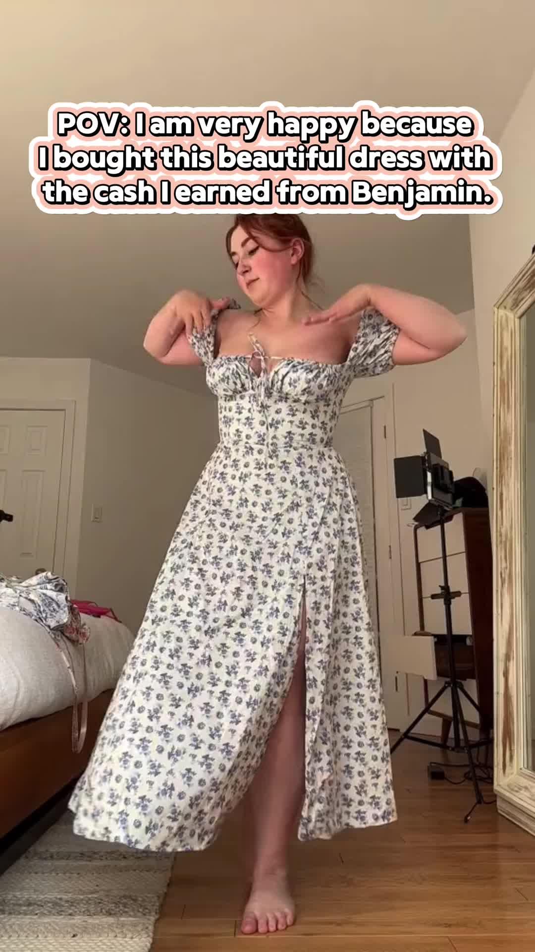 Benjamin pays real cash straight to your bank account