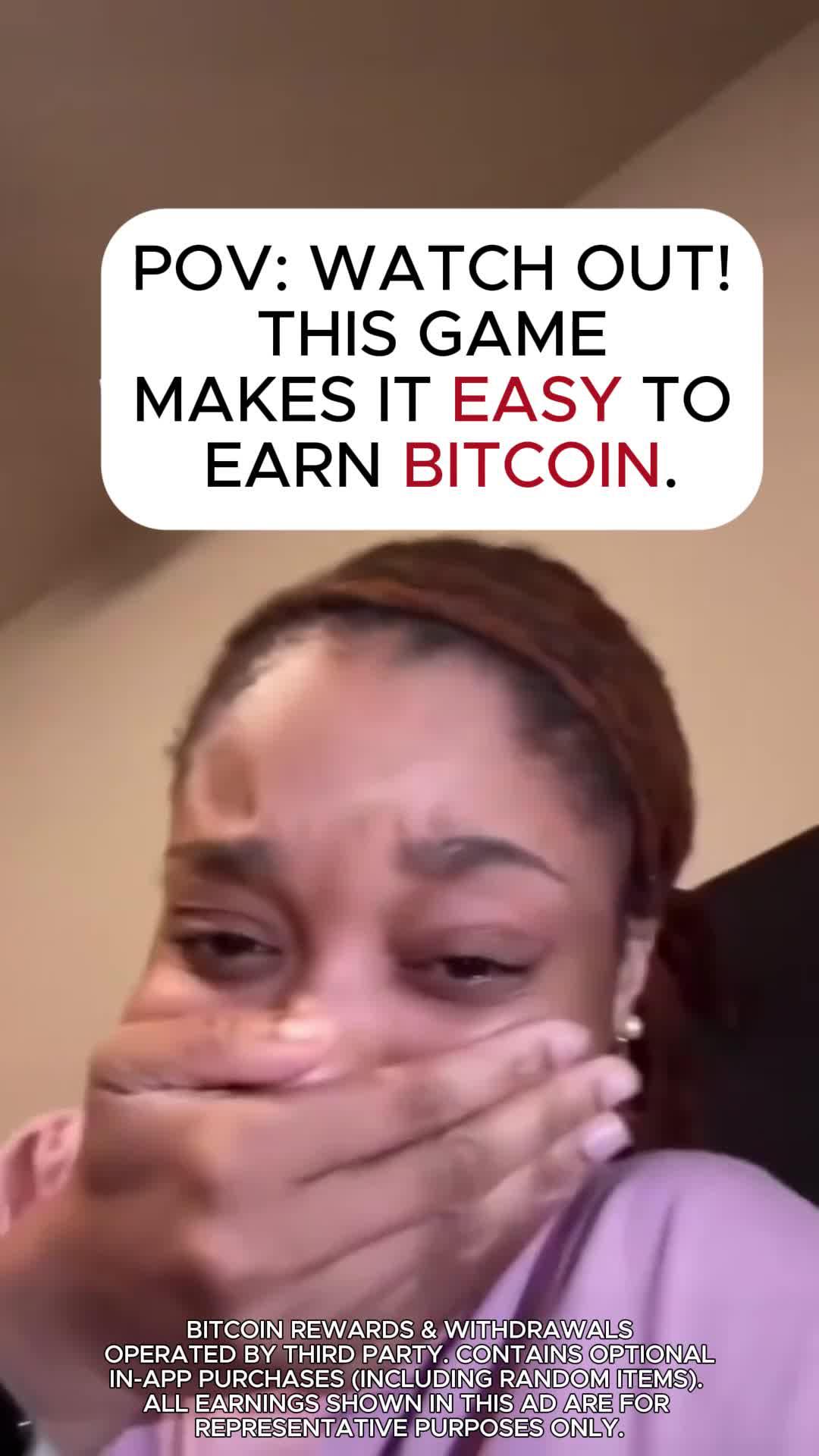 Play and Earn Bitcoin! Enjoy the rewards!