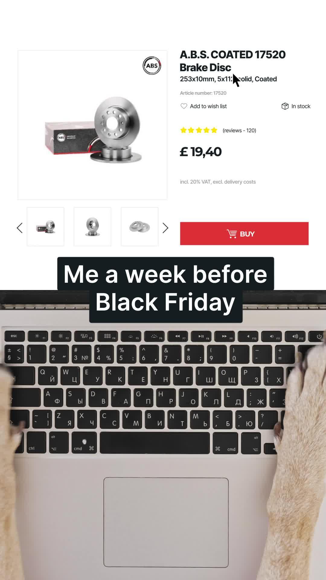 Get ready for Black Friday Add products to your wish list !