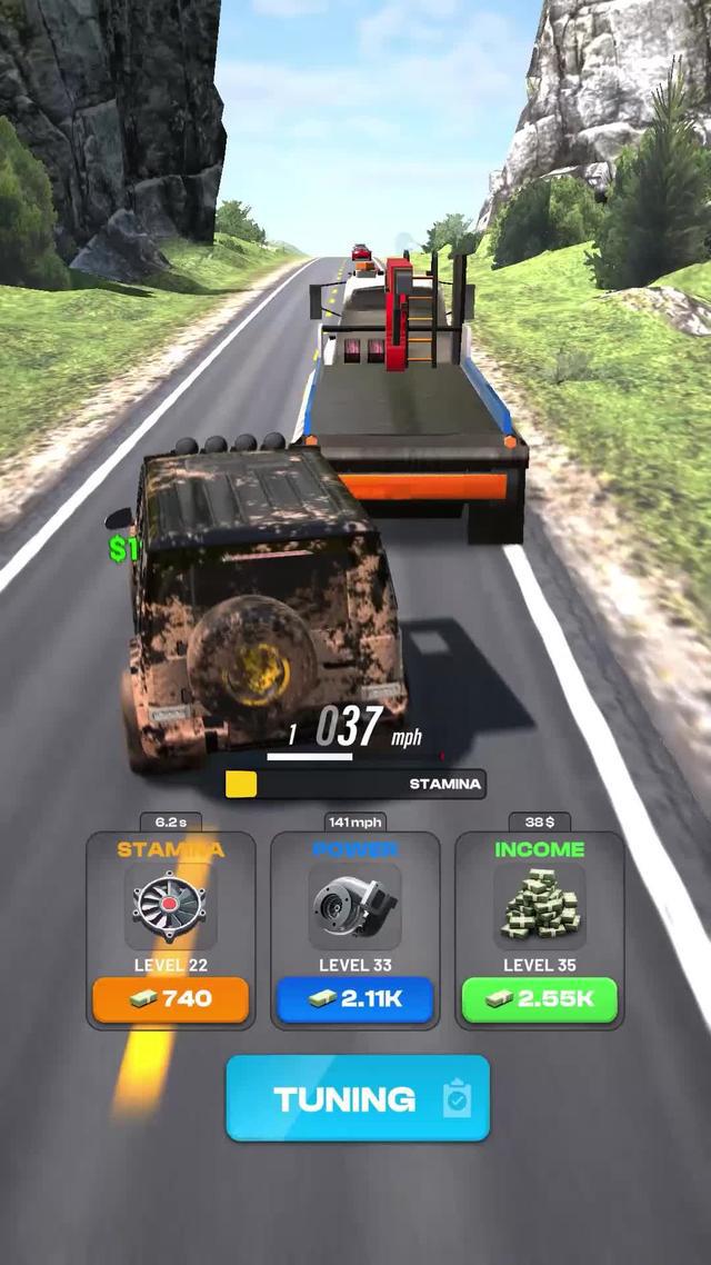 Nothing is better than overtake in the highway!