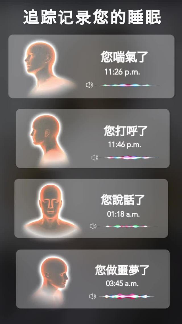 擁有美好的睡眠，並透過睡眠追踪器了解您的睡眠模式。