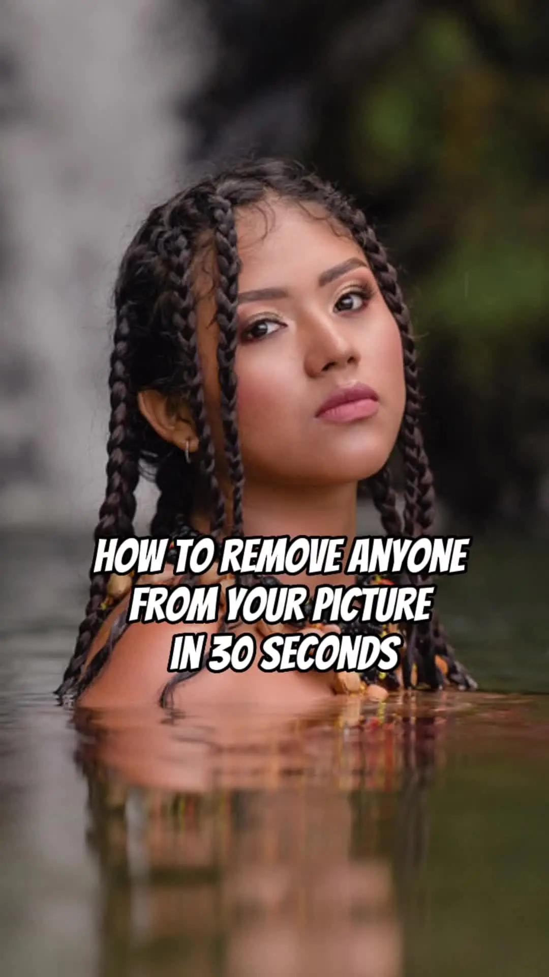 ¡Elimina cualquier cosa de tus fotos en segundos!