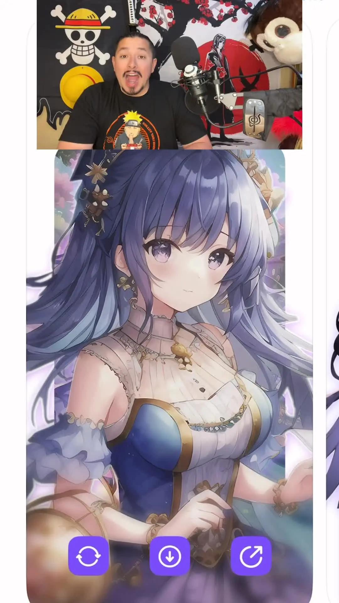 Trying this with me! Wow! Turn your words into anime pics now!