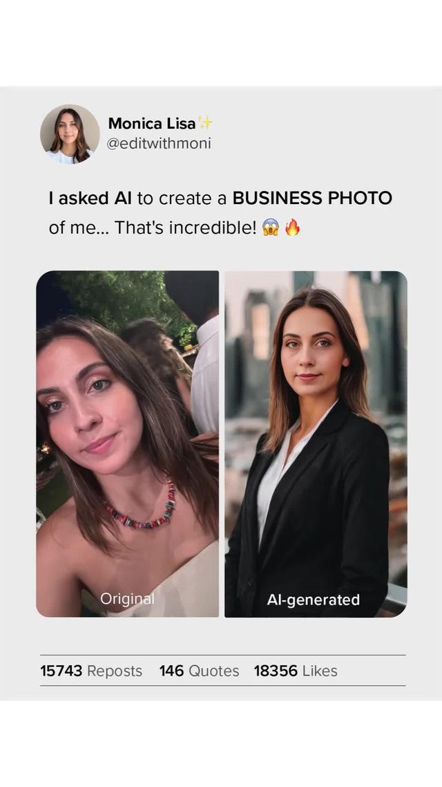 Make your Business Photo with AI
