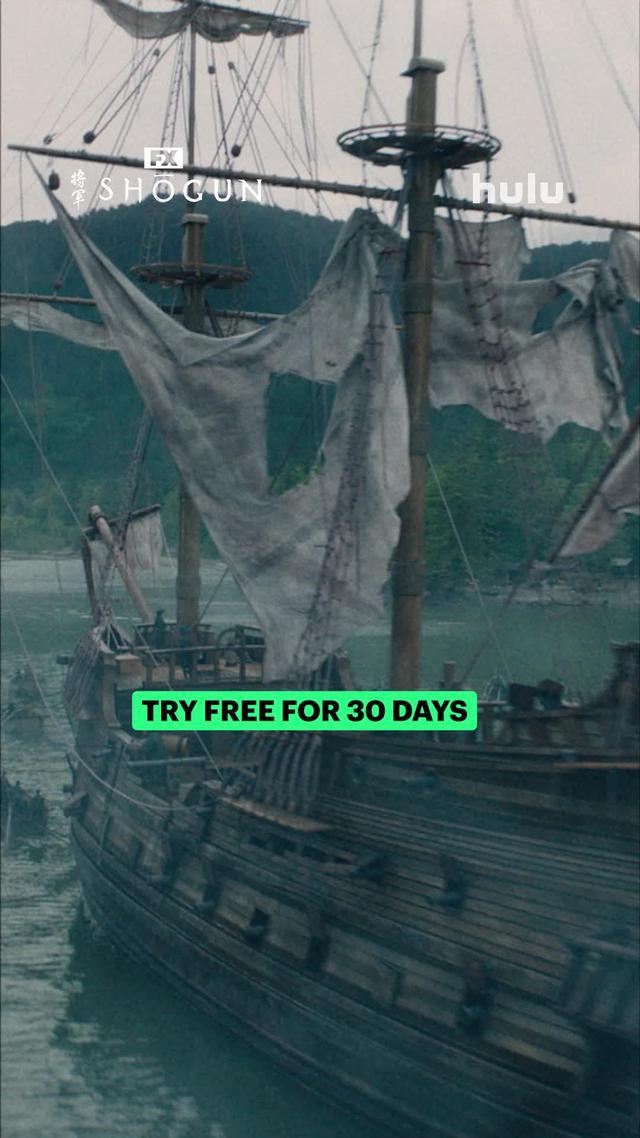 Moving from England to Japan in 1600 would be a bit of a culture shock. Try Hulu free for 30 Days.