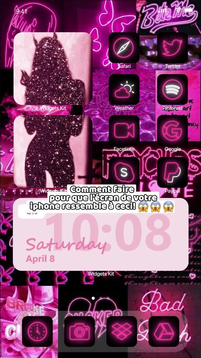 Personnalisez votre écran d'accueil en toute simplicité