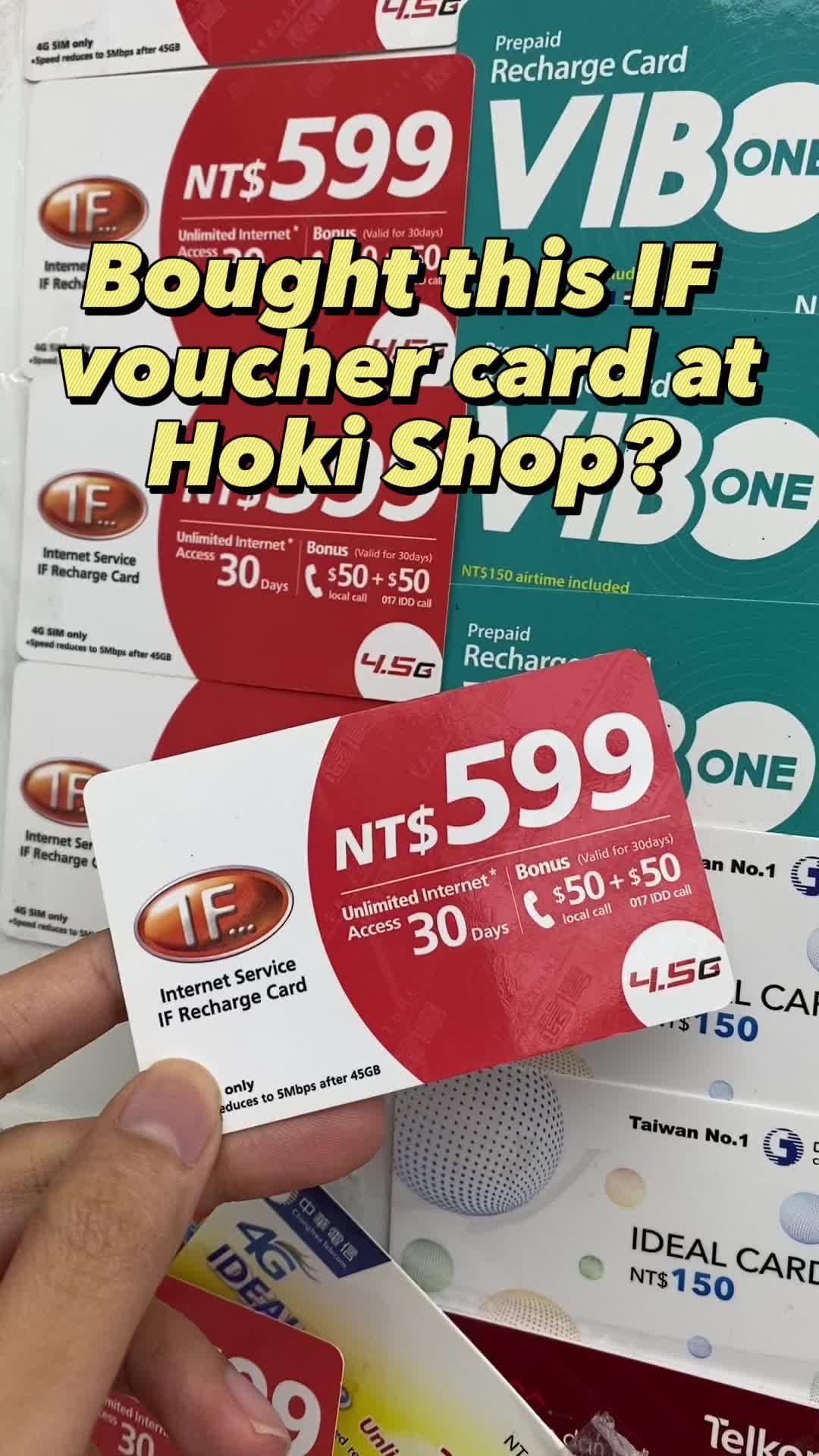 How to use your IF card from HOKI Shop