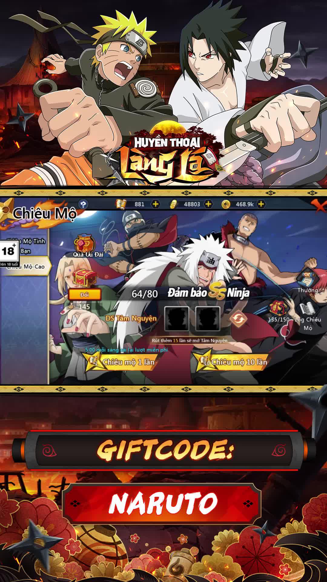 Game Naruto sở hữu gameplay combo chiến thuật