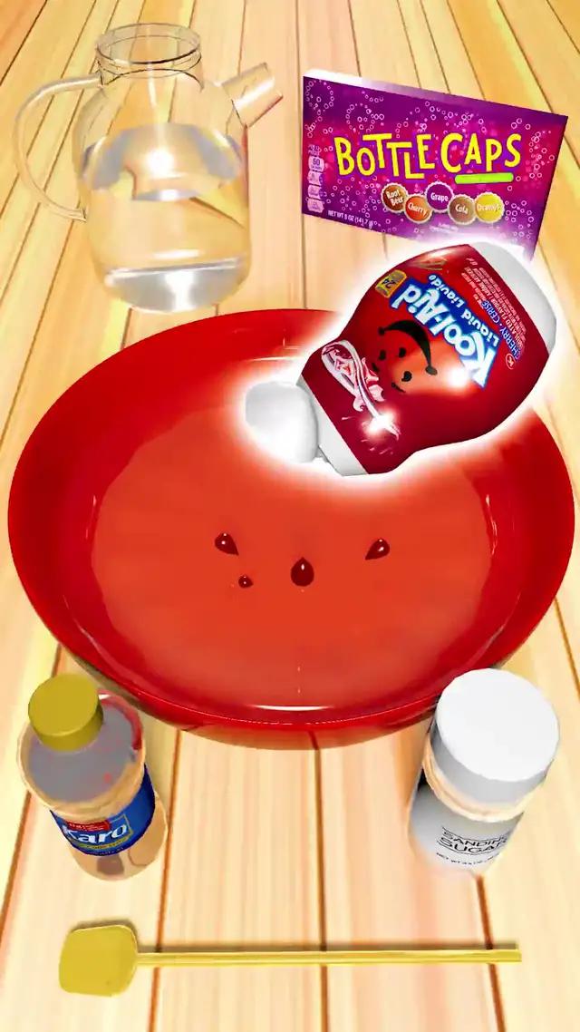 Throw everything and mix them into slime!