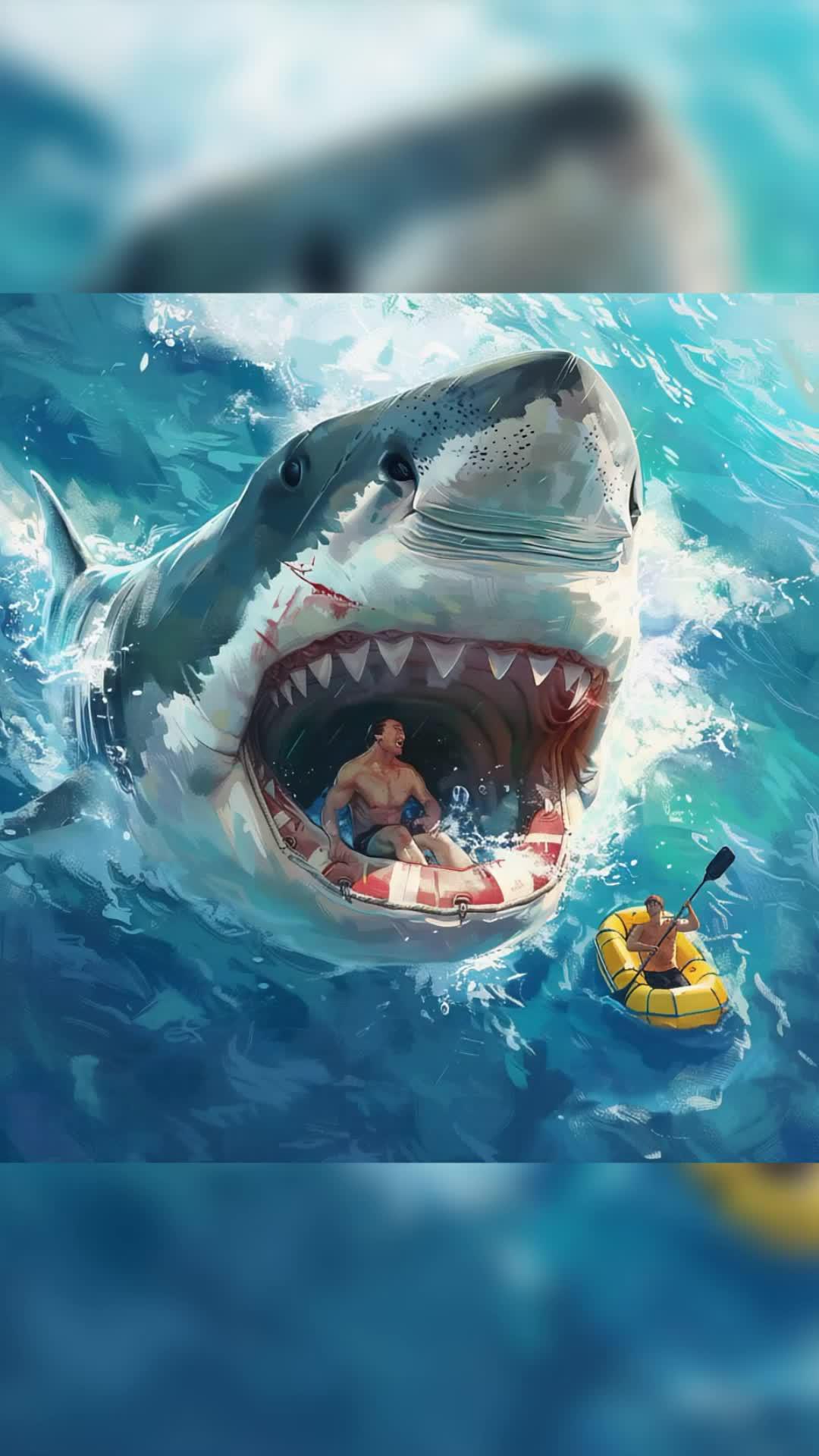 The game starts with one man & one boat. How long can you survive?