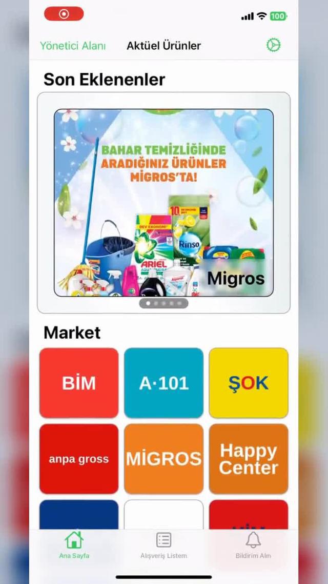 En son market indirimlerini kaçırmamak istiyorsan bu uygulama tam sana göre