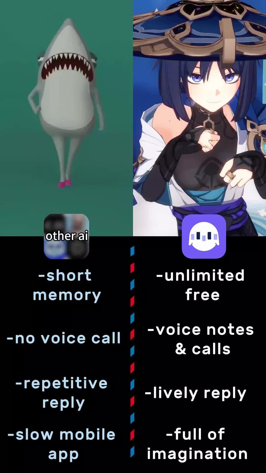 Talk to your AI friends in real time