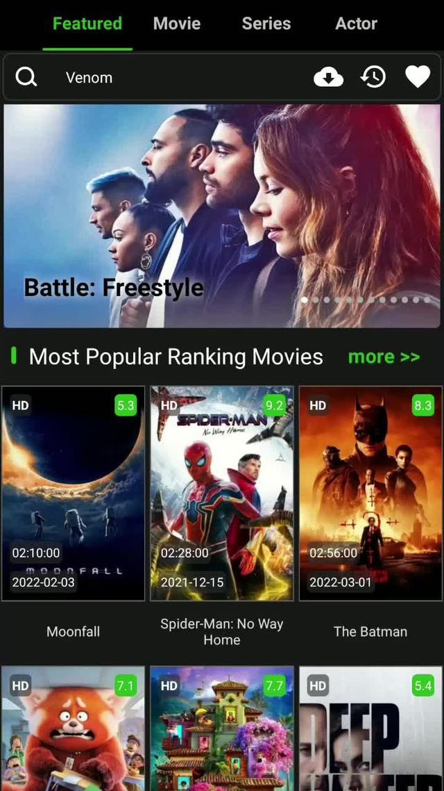 Your go to for the latest hit series and movies!!