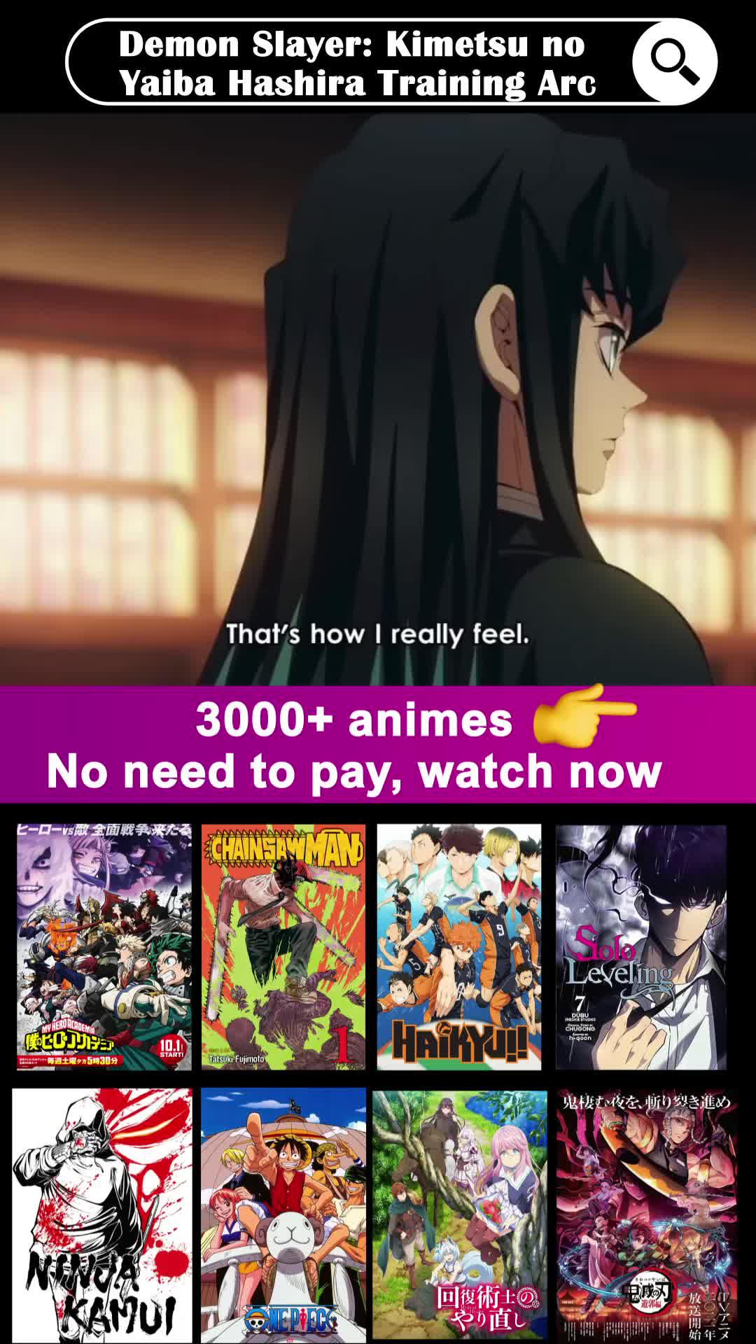 Hottest anime for free！