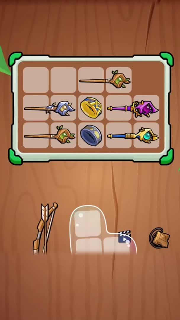 배낭 공간은 제한, 무기는 무한대 가능