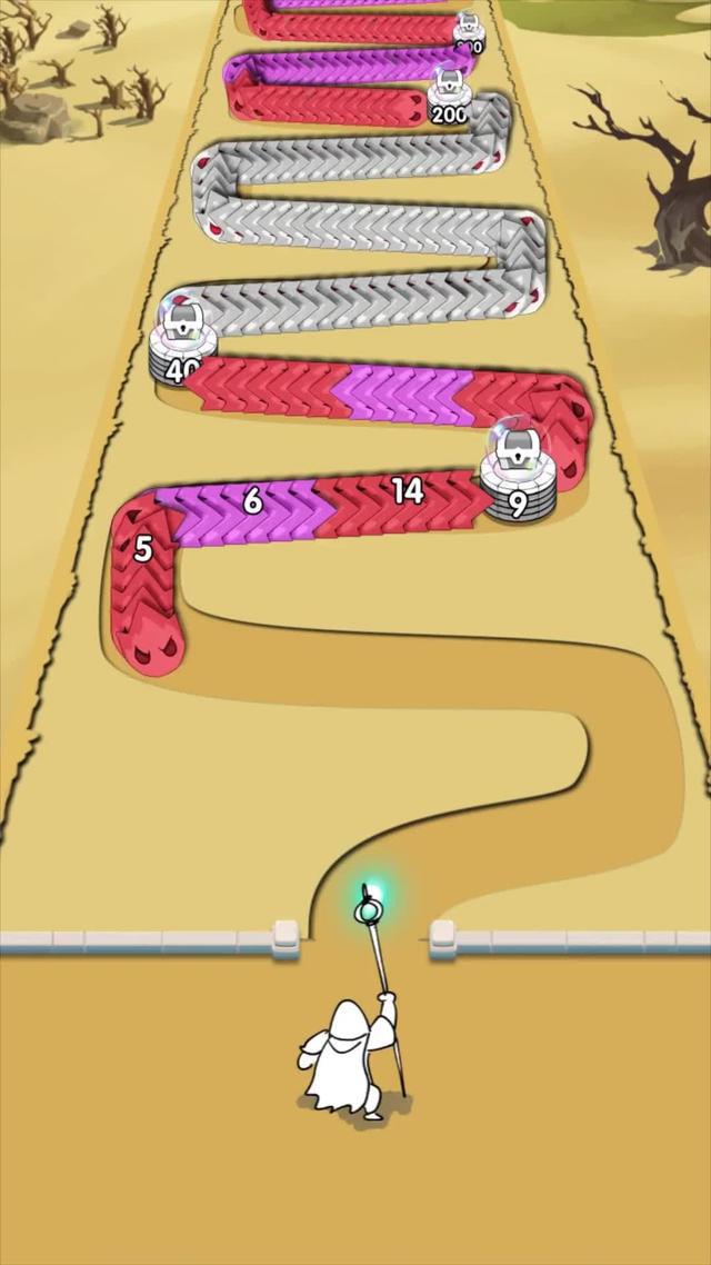 This is a game that allows you to gradually release stress