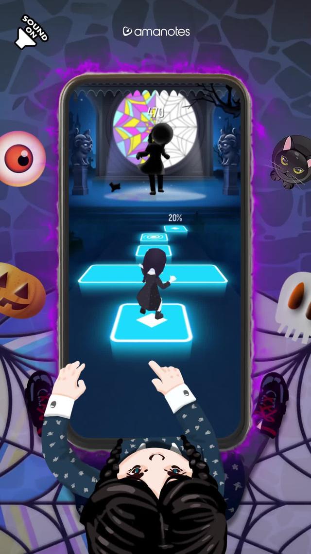 Why is this game so fun! Can't stop! It challenges your sense of music and reflexes.