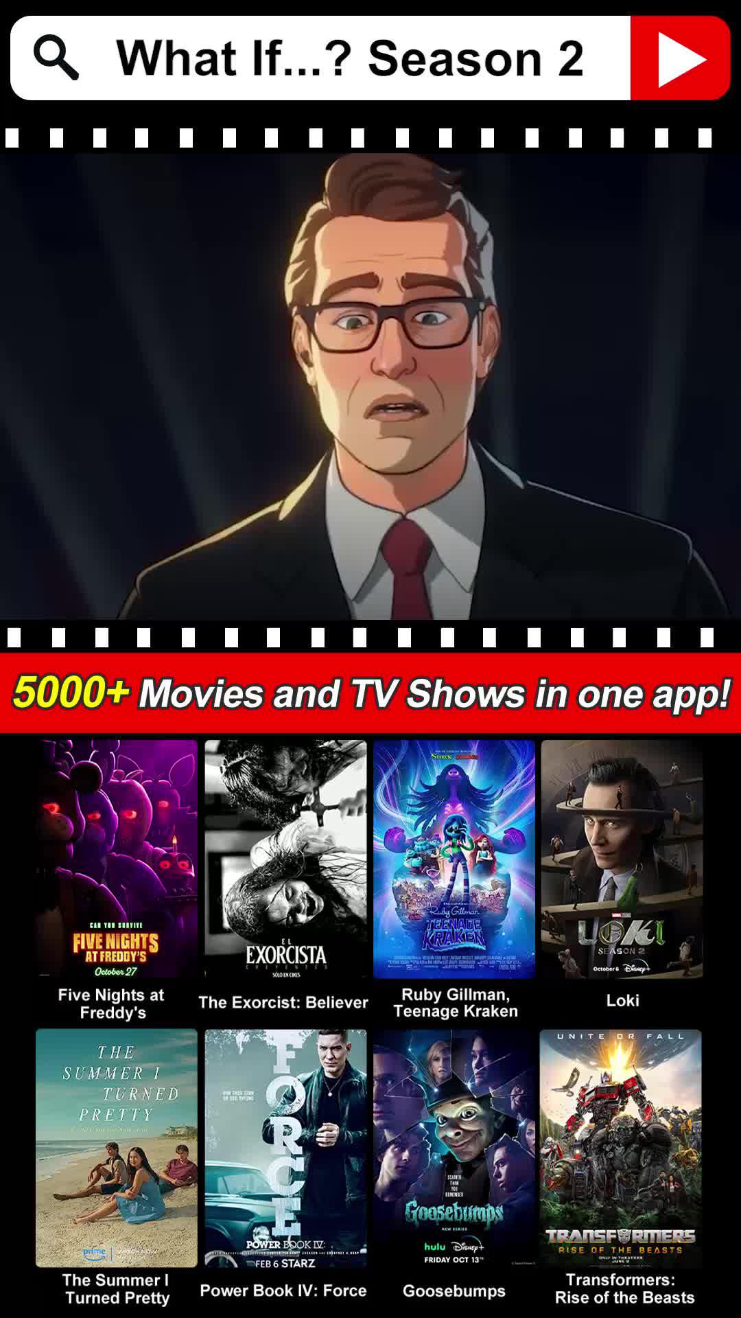 Download to watch the hottest movies and series for free