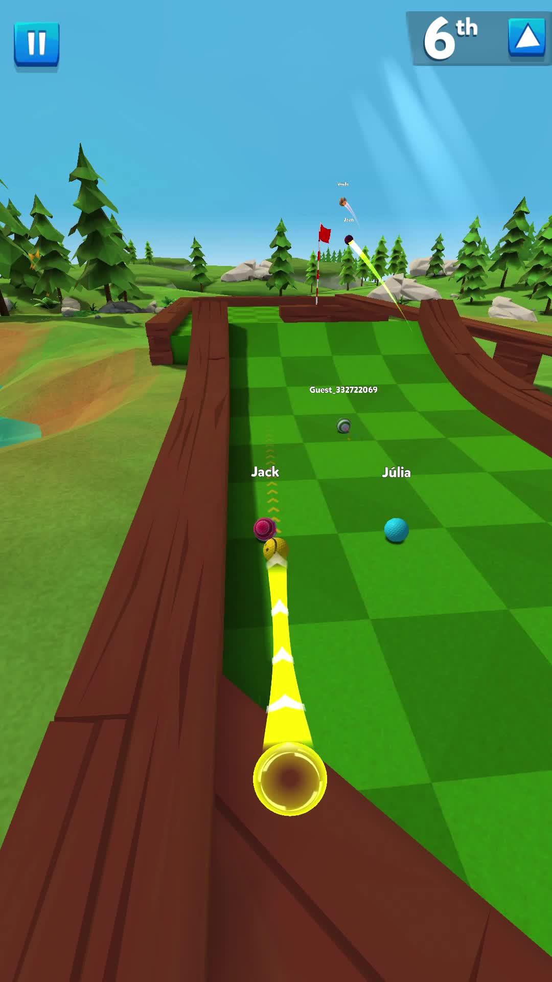 Challenge your friends to a Golf Battle!