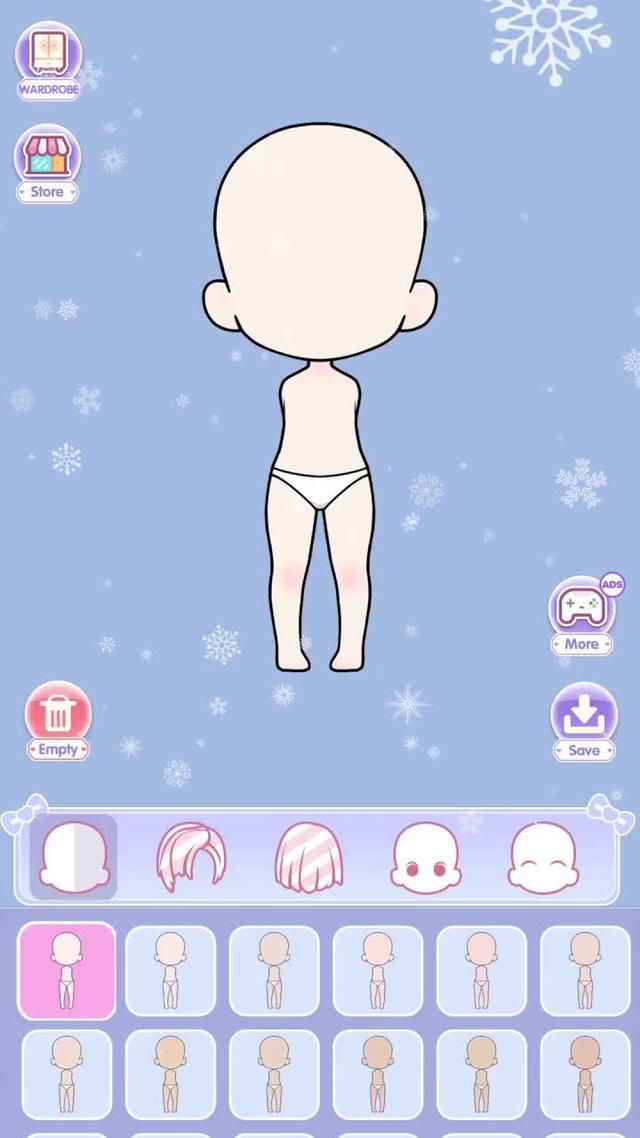 Your goddess is waiting for you, come and dress her up!