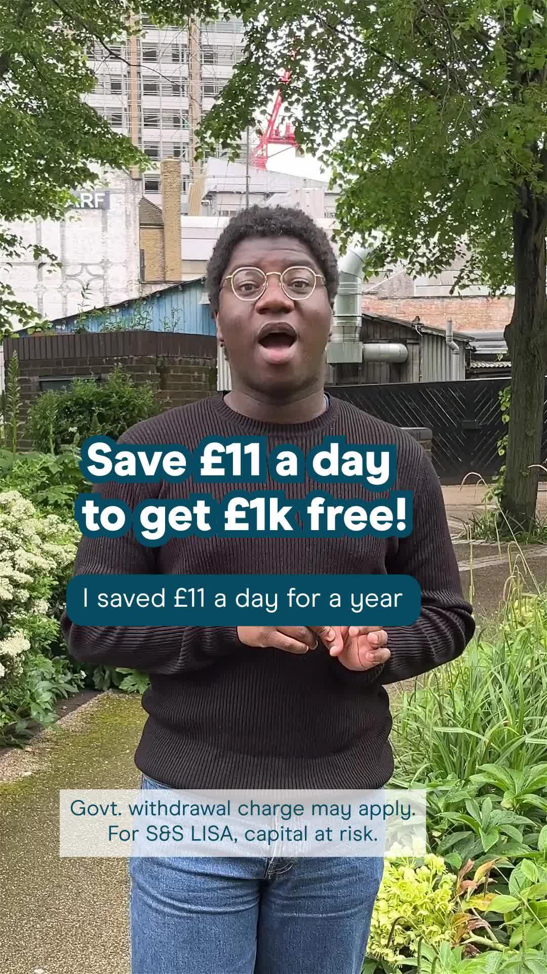 Open a Moneybox Lifetime ISA. Govt. withdrawal charge may apply. For S&S LISA, capital at risk.