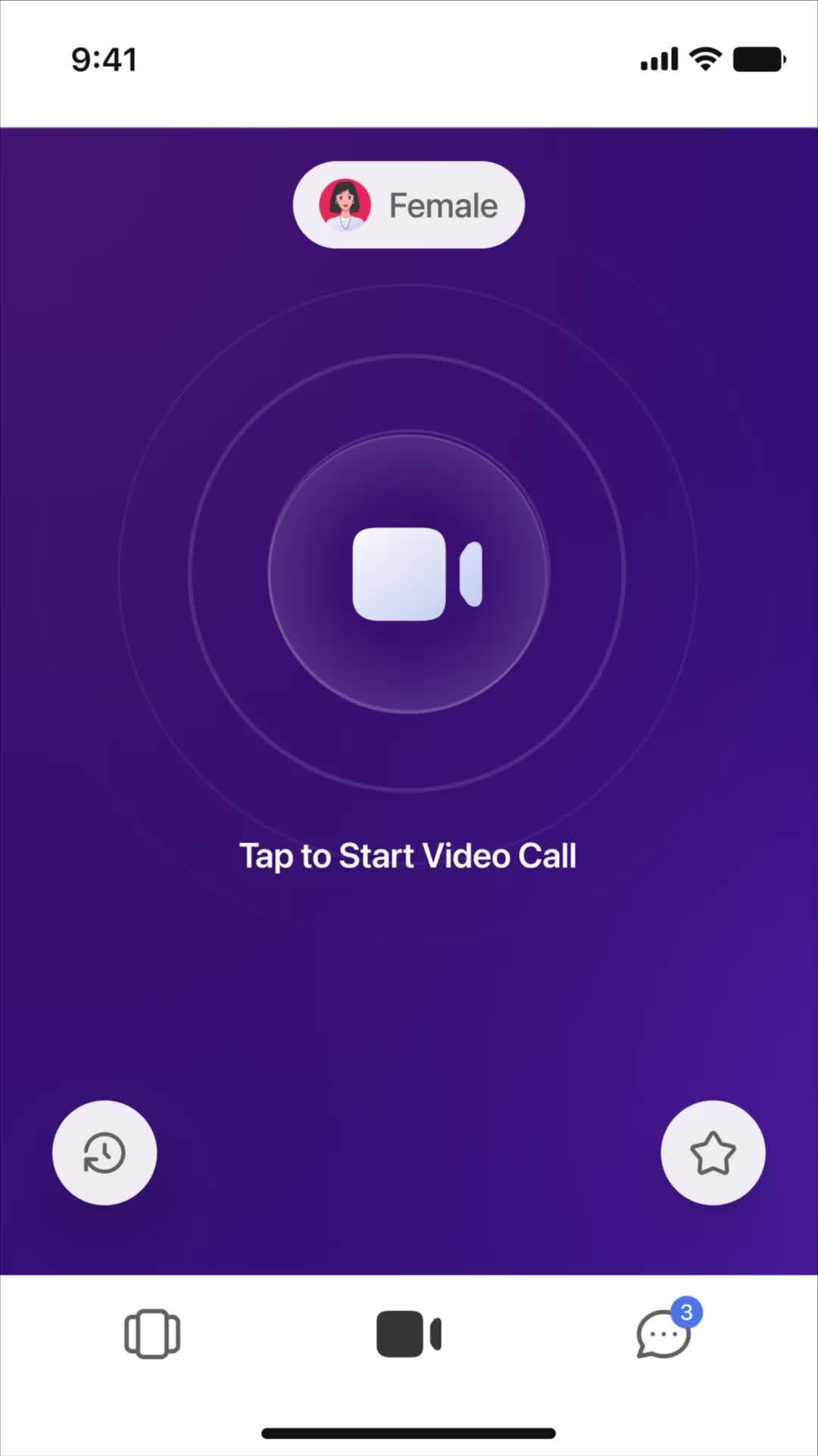 Watch endless live videos! Find new friends!