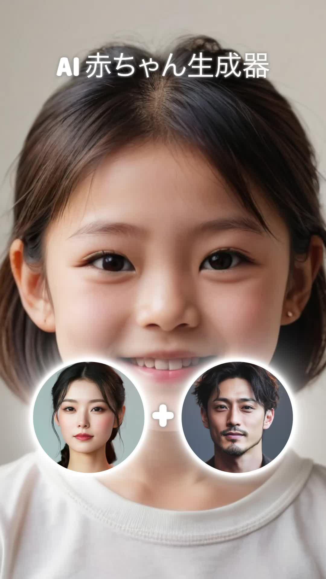 Upload you and your partner photo to see your future child!