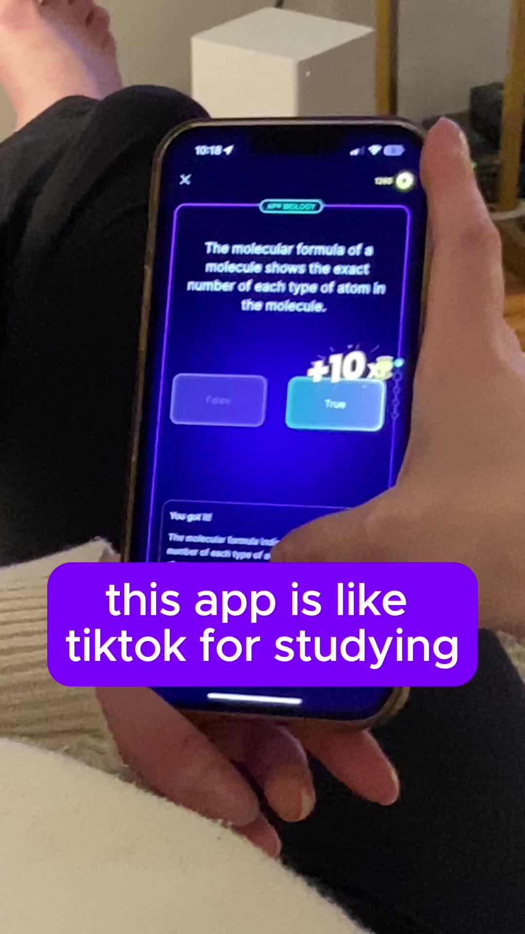 brain rot, but make it useful?? 🤷‍♀️ #school #studytok #homework #student #studywithme #studytips #appstore #grades @Knowunity