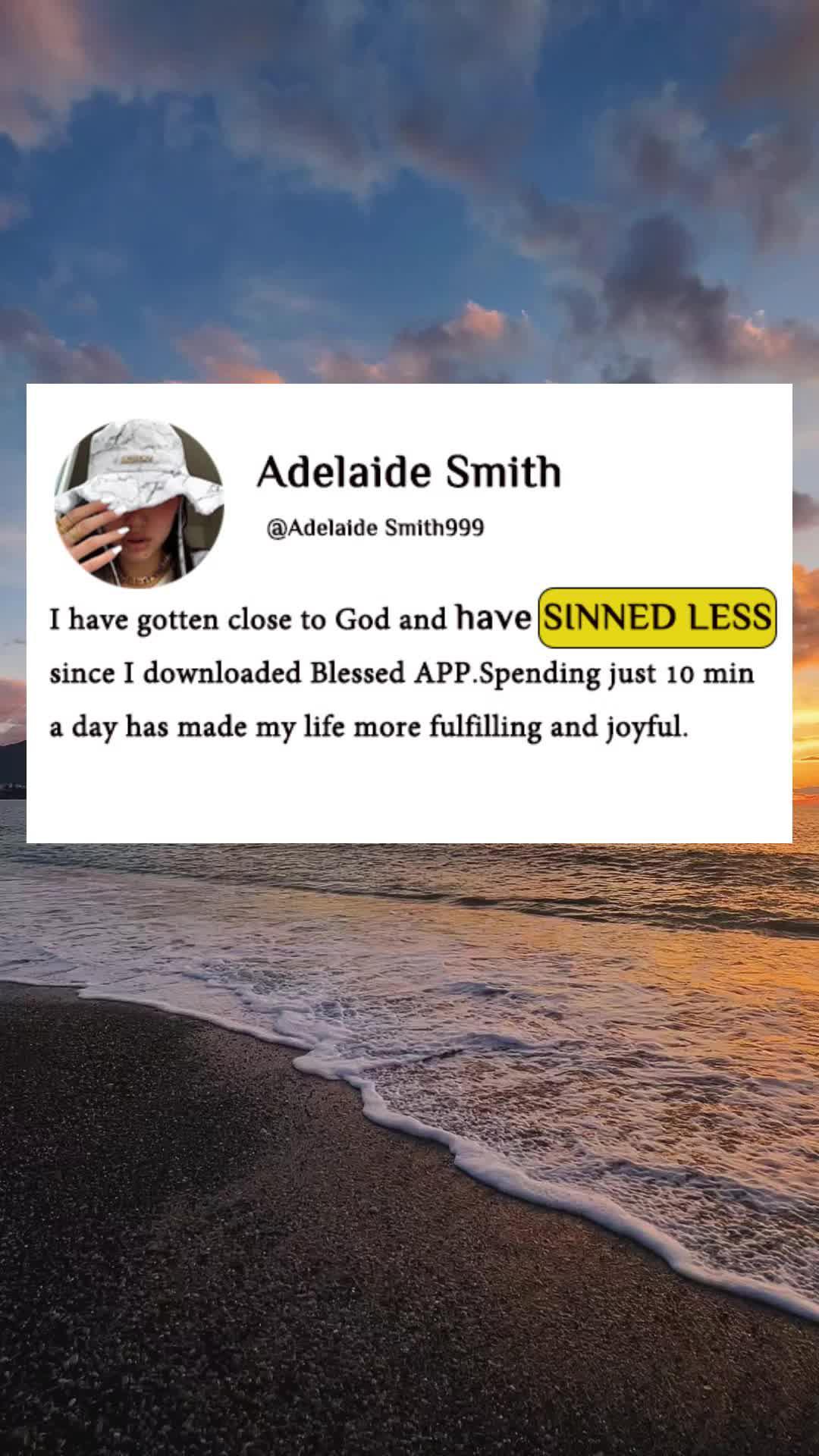 10 minutes a day,Overcome your desires and deepen your faith.