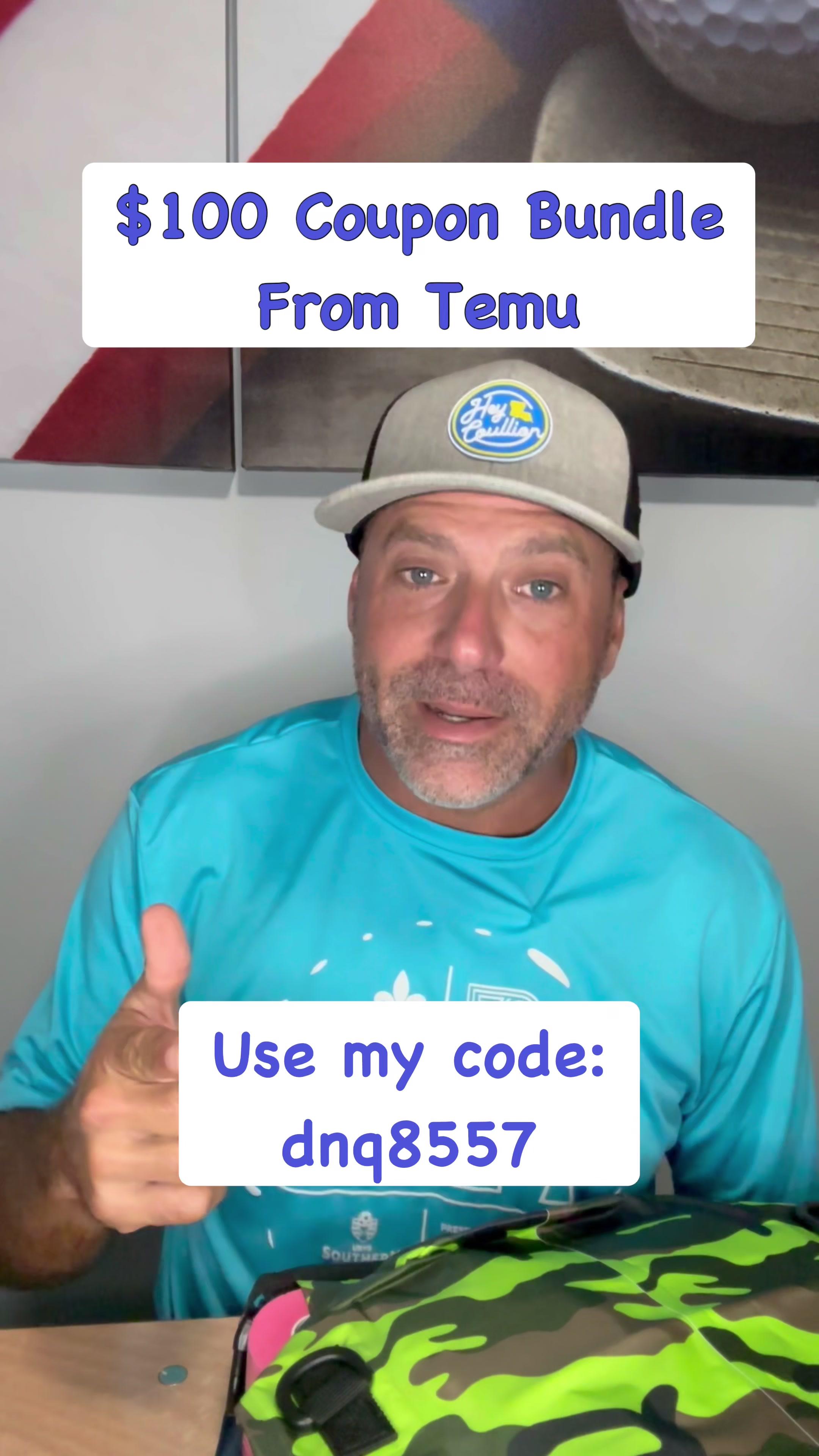 You gotta love when Temu hooks you up with a $100 coupon bundle. Enter code dnq8557 in the search bar in the Temu app or click the 🔗 in my bi0. #louisiana #coullioncrew #temuhaul #temufinds #temumethod #temucodes #temudealcode #viral #trending #foryou