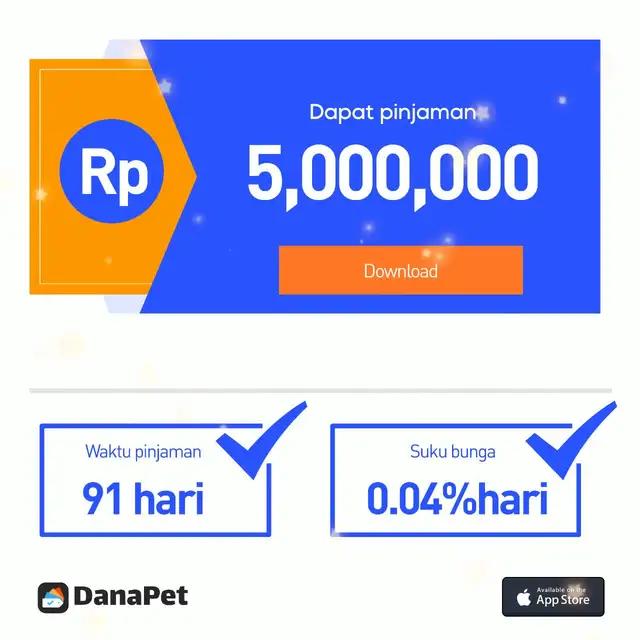100% online. Pinjaman Tunai: Rp 5.000.000!